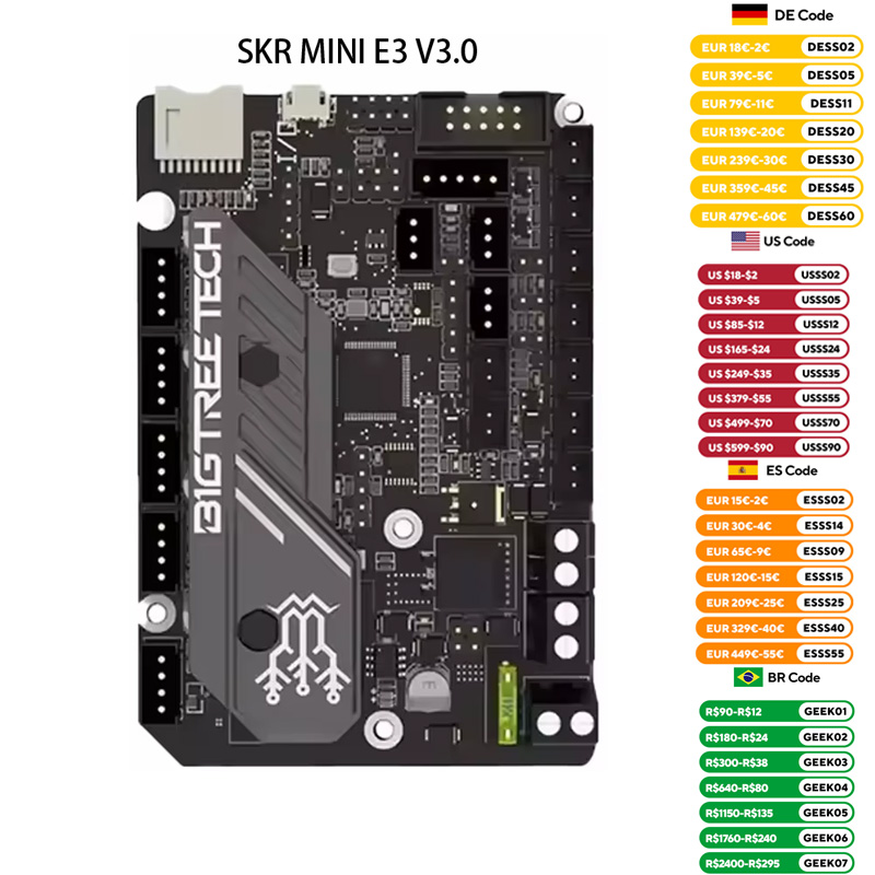 BIGTREETECH SKR MINI E3 V3.0 3 – обзор и цена Creality Printer K1