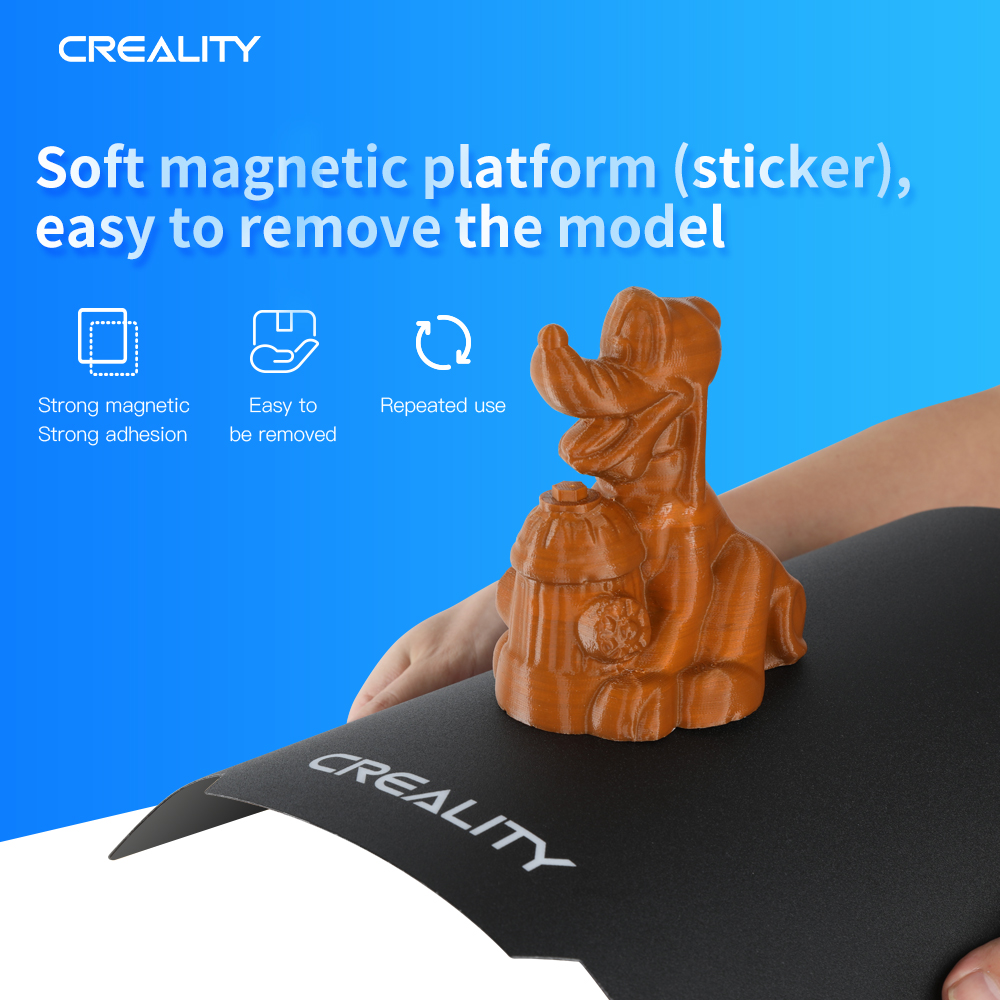 Мягкая магнитная наклейка Crea – обзор и цена Creality Printer Ender 3